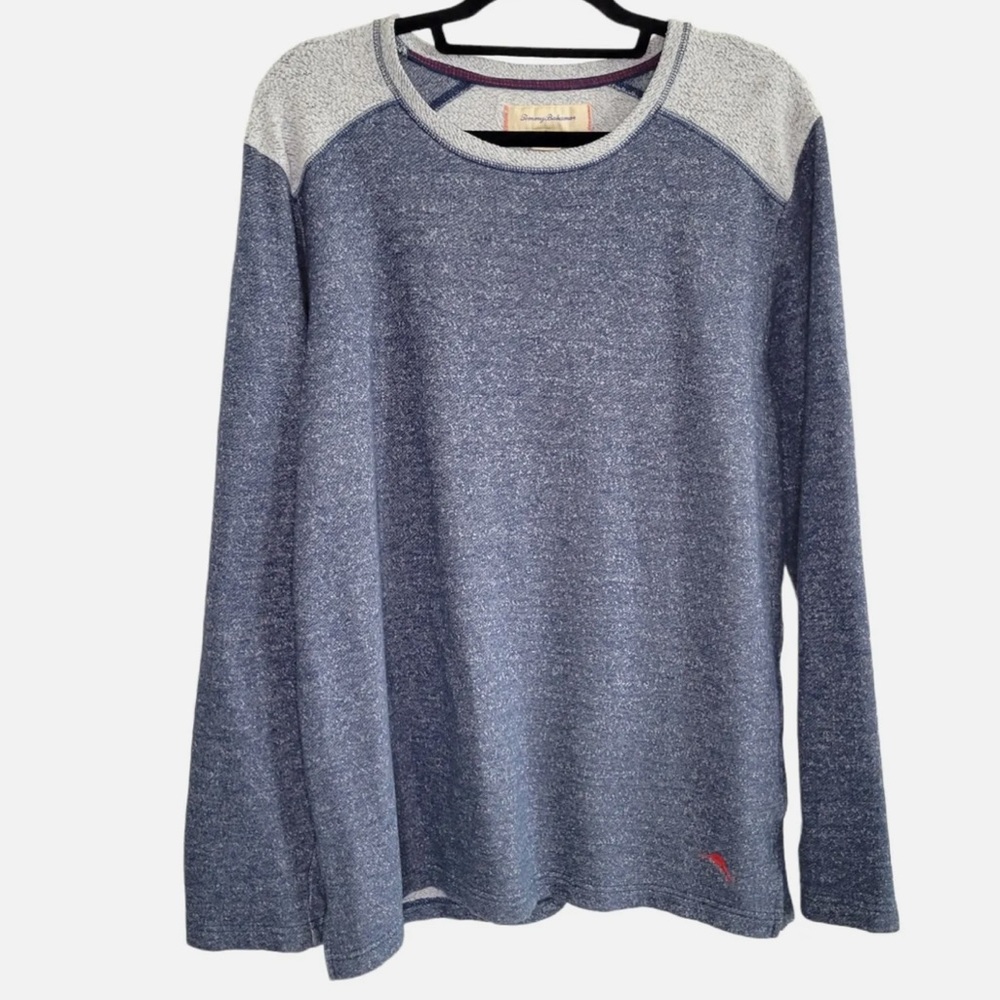 Tommy Bahama pullover fleece lounge sweater Size L